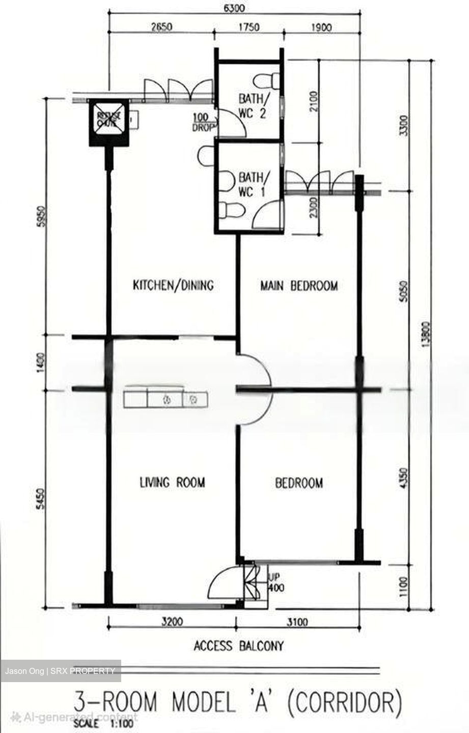 Blk 329 Jurong East Avenue 1 (Jurong East), HDB 3 Rooms #462909231